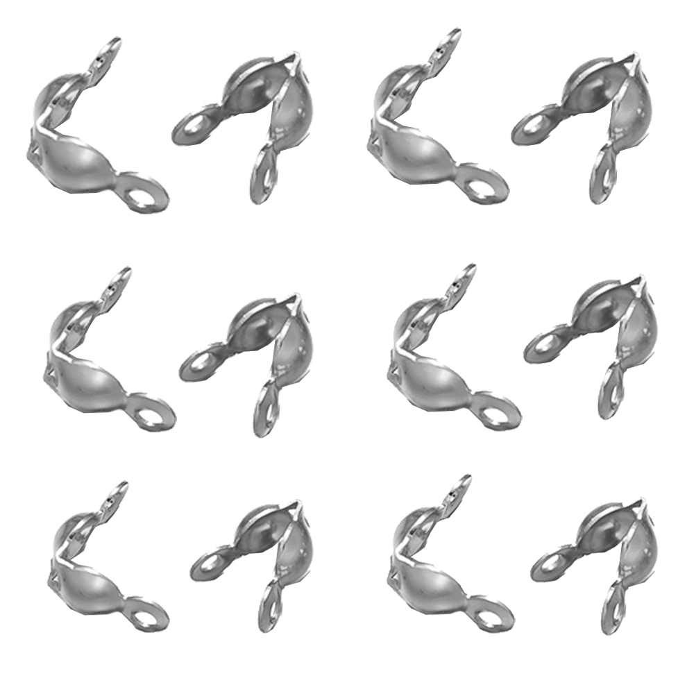 Jewelry Making Knots - 100 adet Paslanmaz Çelik Boncuk İpuçları