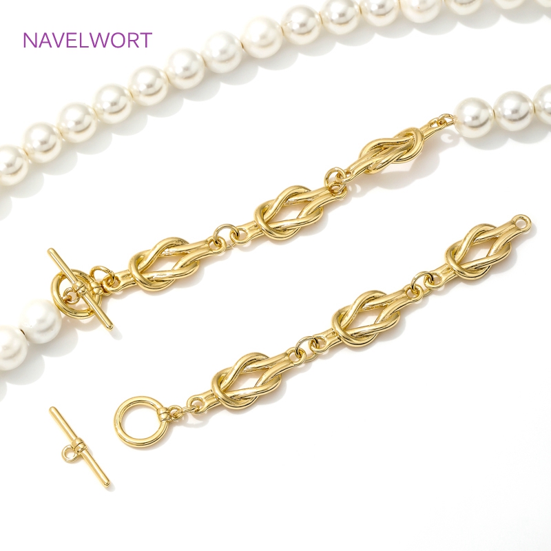 Jewelry Making Items - 18 K Altın Kaplama OT Klipsler