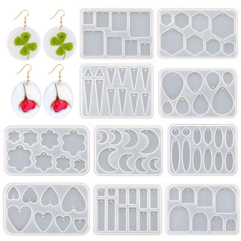 Jewelry Making Techniques - Silikon küpe kalıp küpe reçine kalıp
