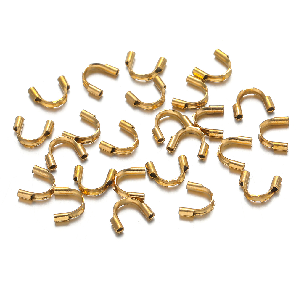Jewelry Making Thread - 50 adet Altın Kaplama Paslanmaz Çelik