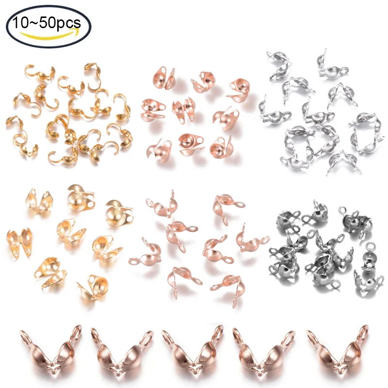Jewelry Making Knots - 10 ~ 50 adet paslanmaz çelik