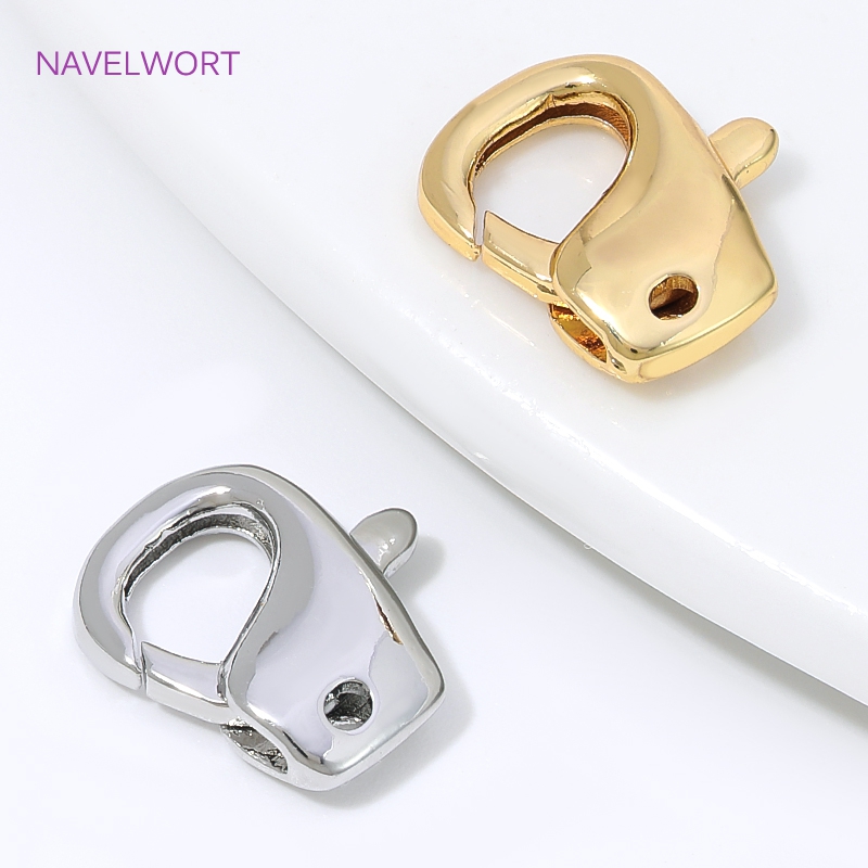 Jewelry Making Items - 13mm*11.5mm 18 Ayar Altın Kaplama Istakoz