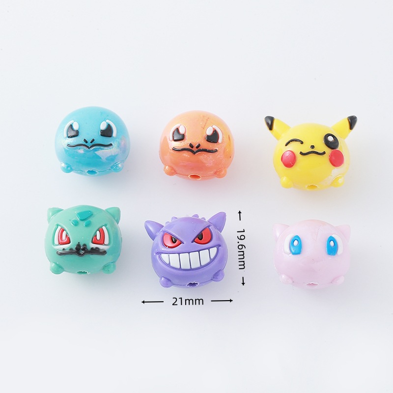 12 adet Pokémon Boncuk DIY Cep - Jewelry Making With Resin incelemesi ve fiyatı