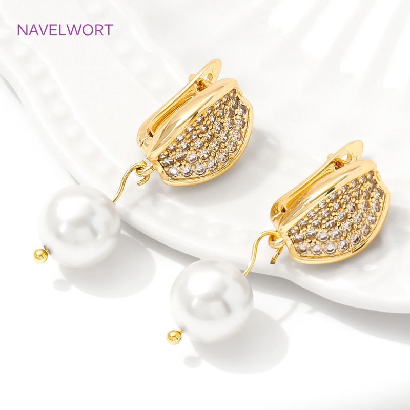 18K Altın Kaplama Pirinç Küpe  - Jewelry Making Items incelemesi ve fiyatı