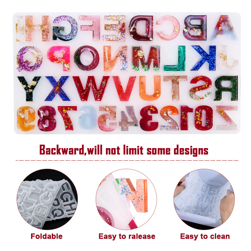Alfabe Epoksi Reçine Kalıp Set - Jewelry Making Online incelemesi ve fiyatı