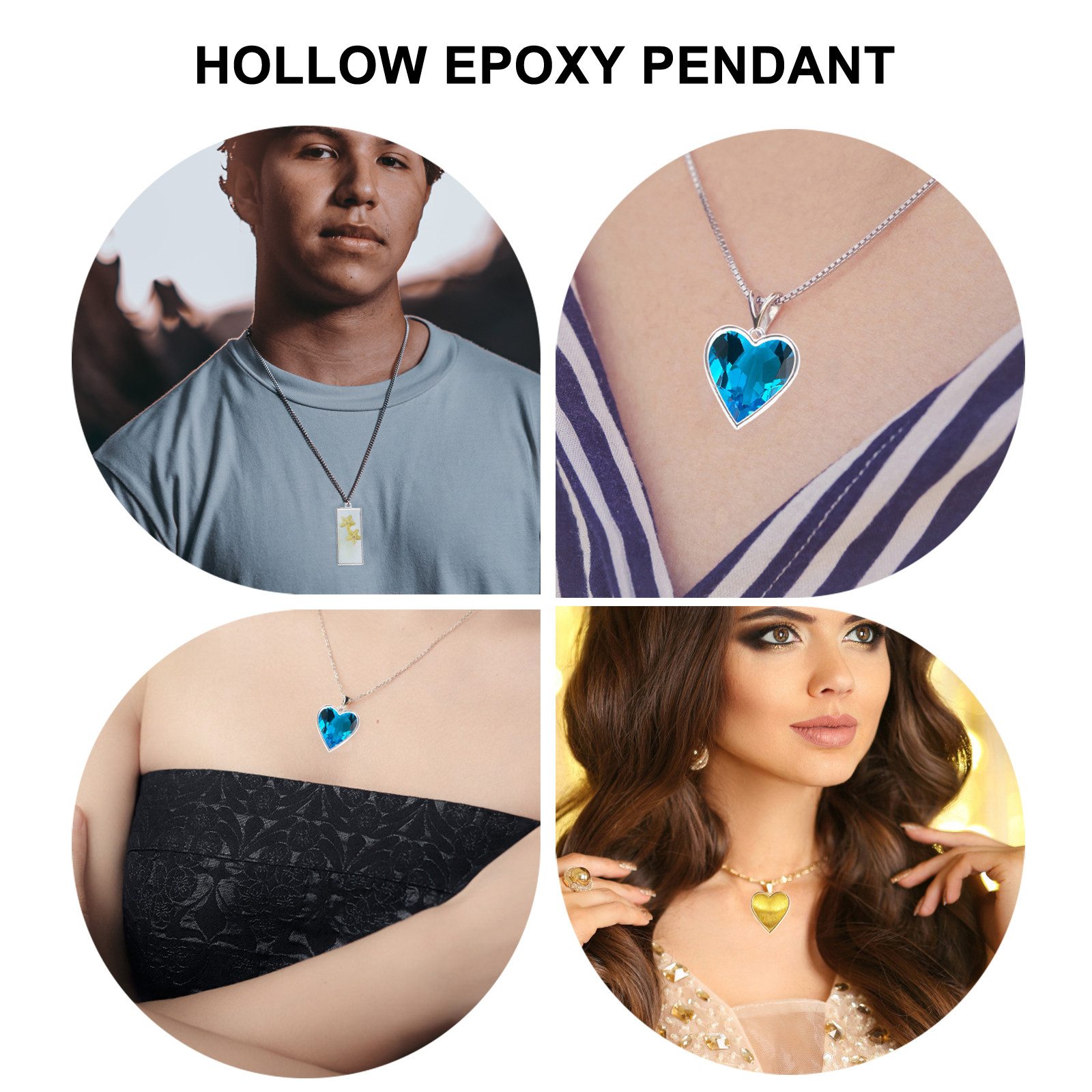 33 Parça DIY Reçine Kolye Çerç - Jewelry Making With Resin incelemesi ve fiyatı