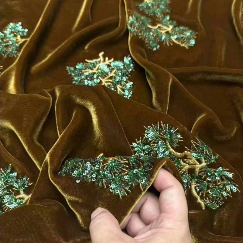 Yeşil ipek kadife ağır sanayi  - Bead Mat Velvet incelemesi ve fiyatı