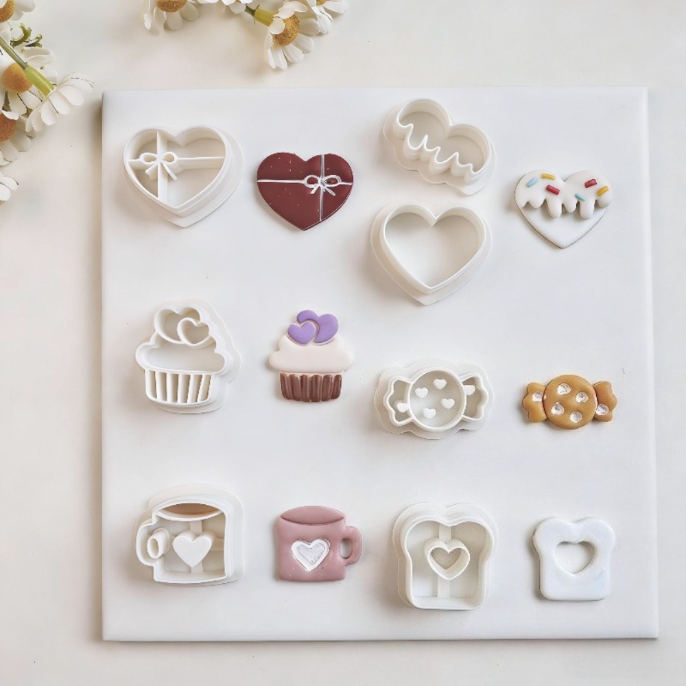 7 adet tatlı ikramlar polimer  - Jewelry Making Techniques incelemesi ve fiyatı