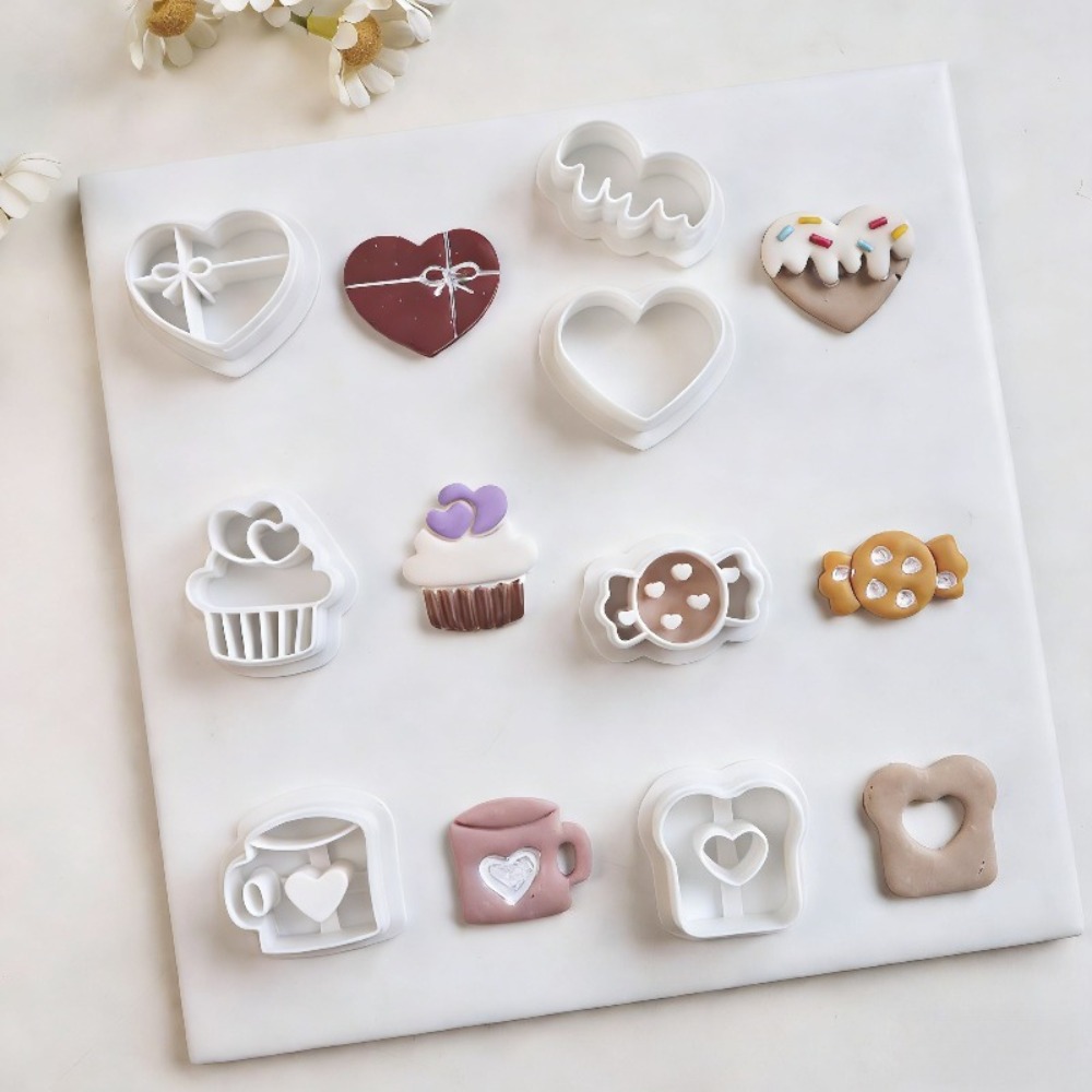 7 adet tatlı ikramlar polimer  - Jewelry Making Techniques incelemesi ve fiyatı