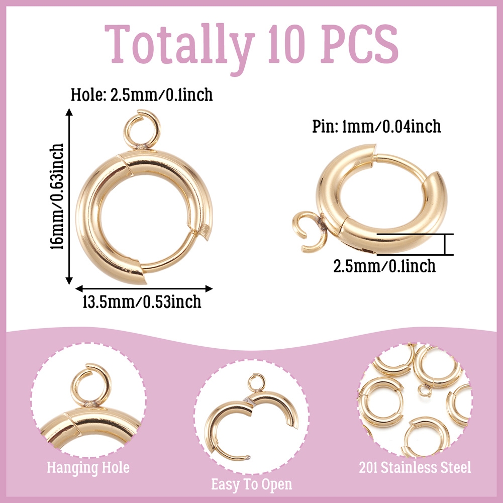 10 adet 201 Paslanmaz Çelik Hu - Jewelry Making Knots incelemesi ve fiyatı
