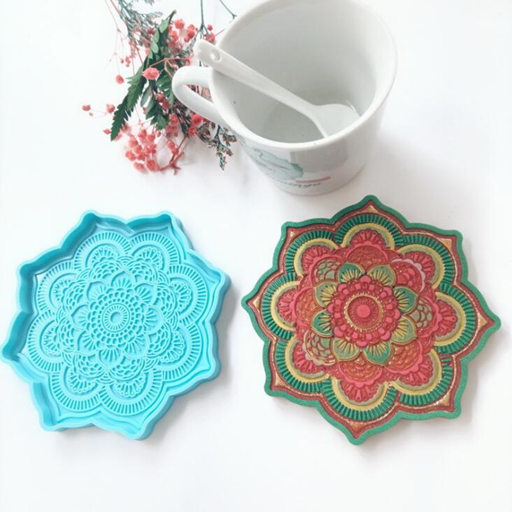 Mandala Coaster silikon kalıp  - Jewelry Making Techniques incelemesi ve fiyatı