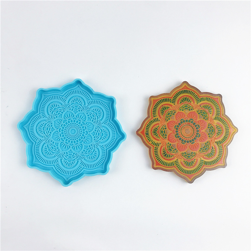 Mandala Coaster silikon kalıp  - Jewelry Making Techniques incelemesi ve fiyatı