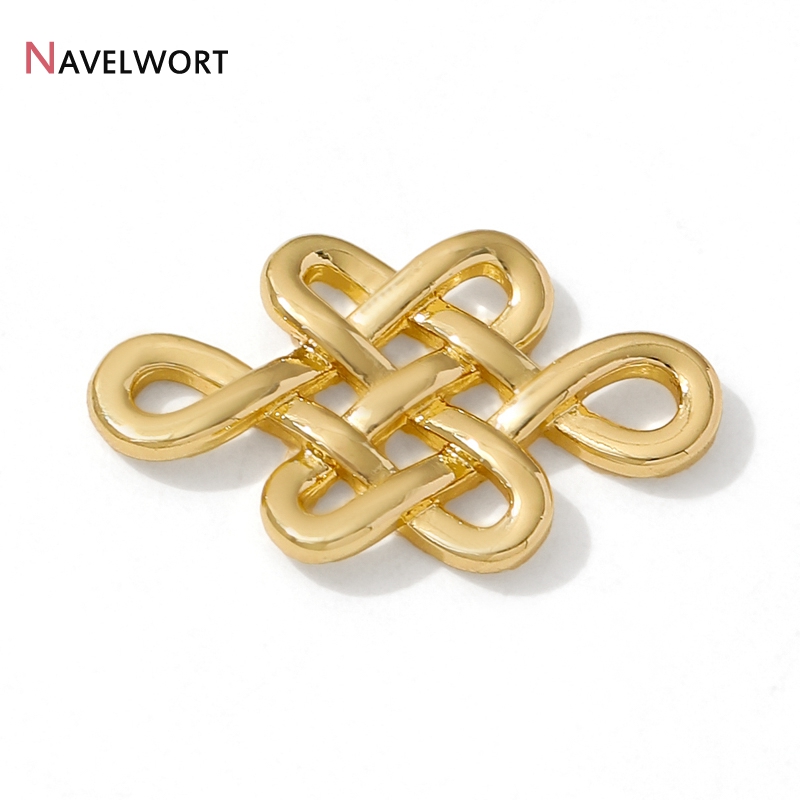 18K Altın Kaplama Pirinç Metal - Jewelry Making Knots incelemesi ve fiyatı