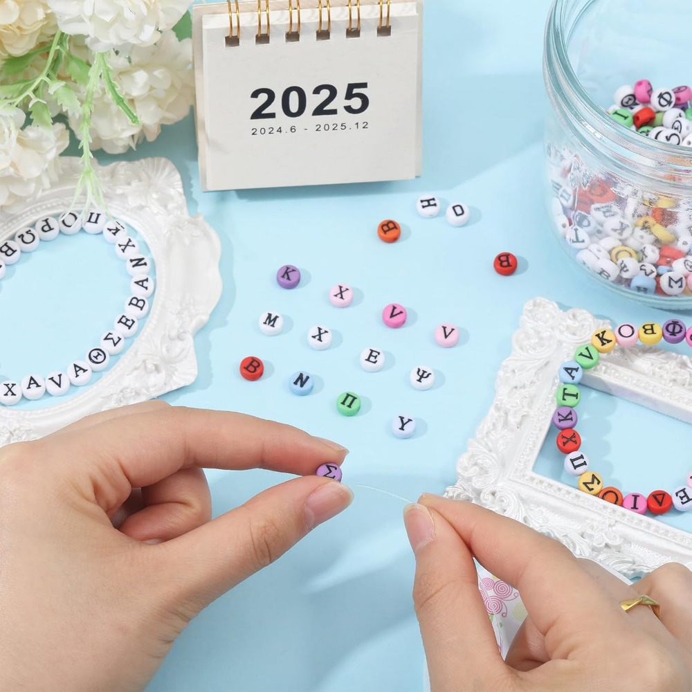 Yunan alfabesi boncuk streç bi - Jewelry Making Thread incelemesi ve fiyatı