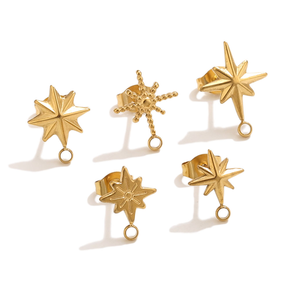 6 adet Paslanmaz Çelik Yıldız  - Jewelry Making Techniques incelemesi ve fiyatı