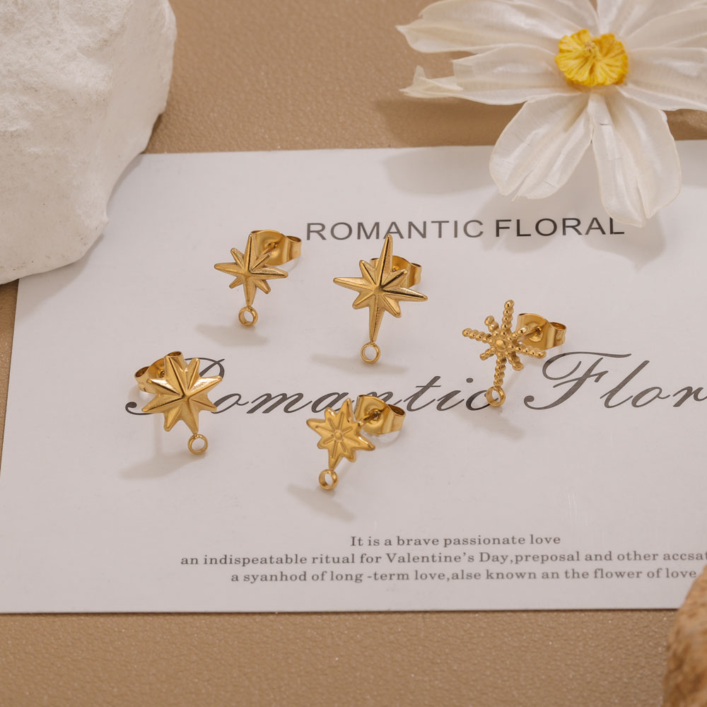 6 adet Paslanmaz Çelik Yıldız  - Jewelry Making Techniques incelemesi ve fiyatı