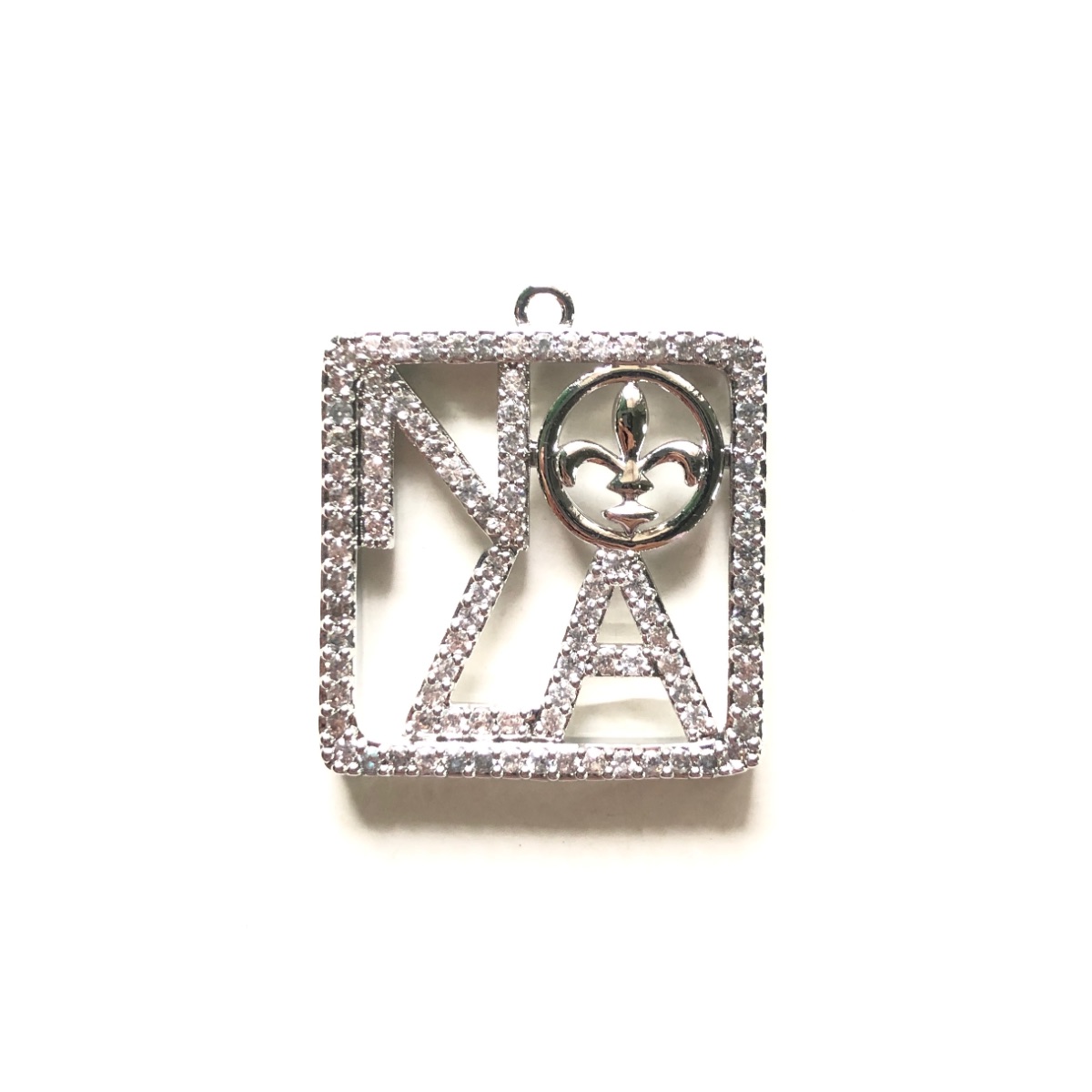 5 adet zirkon Pave NOLA Fleur  - Jewelry Making New Orleans incelemesi ve fiyatı