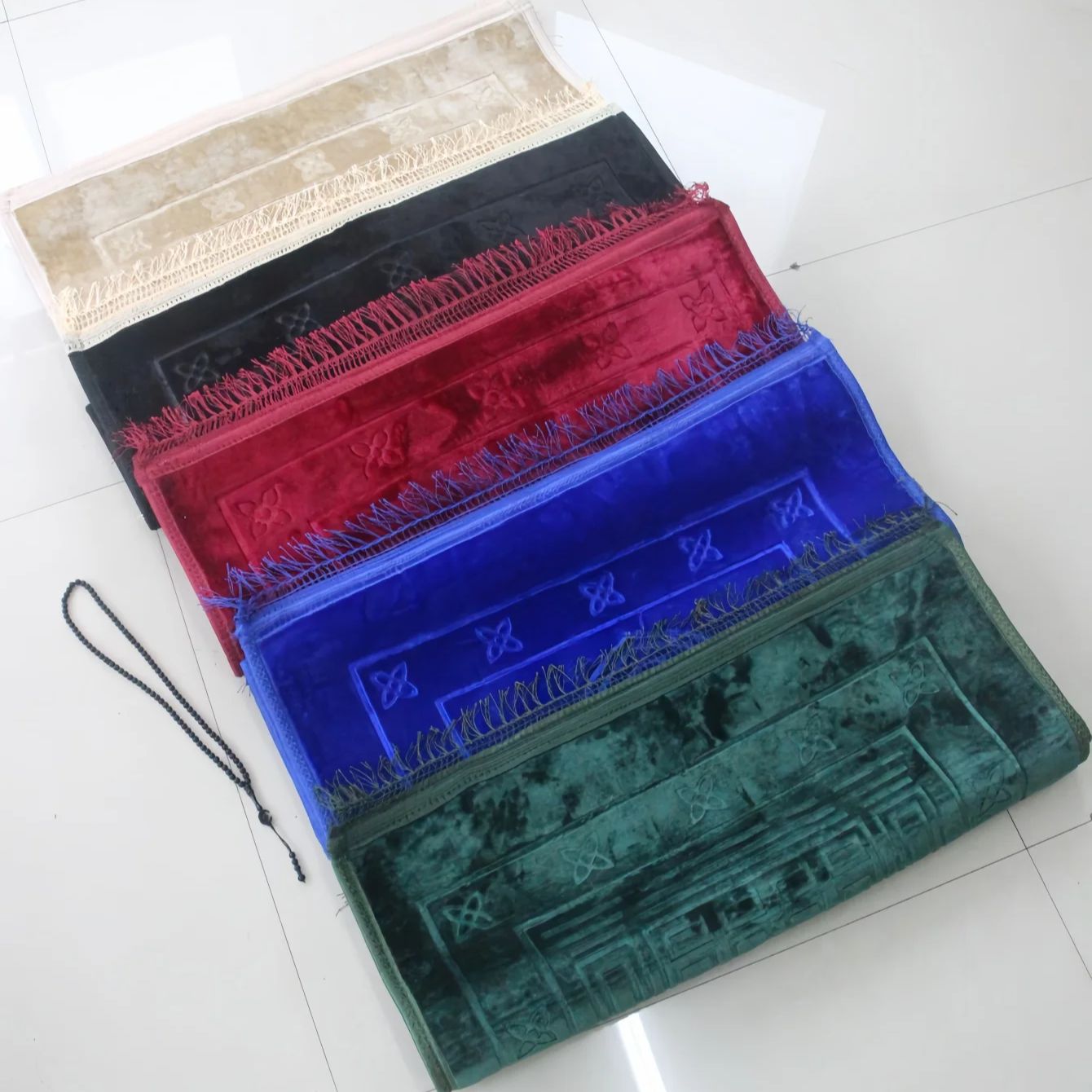 2 adet/1 takım Namaz Halısı Mü - Bead Mat Velvet incelemesi ve fiyatı