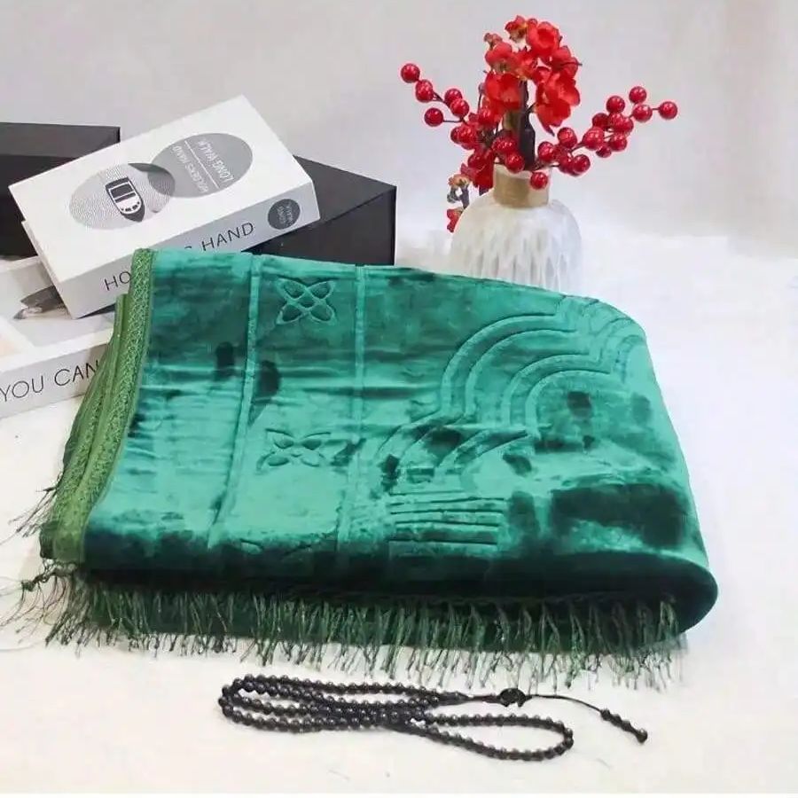 2 adet/1 takım Namaz Halısı Mü - Bead Mat Velvet incelemesi ve fiyatı