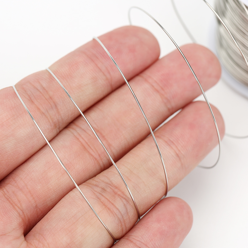1 rulo Paslanmaz Çelik 0.2 0.3 - Jewelry Making Thread incelemesi ve fiyatı