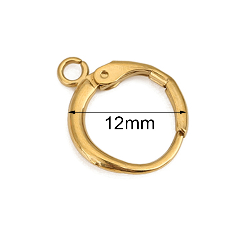 10 adet 12mm Hipoalerjenik Küp - Jewelry Making Metal incelemesi ve fiyatı
