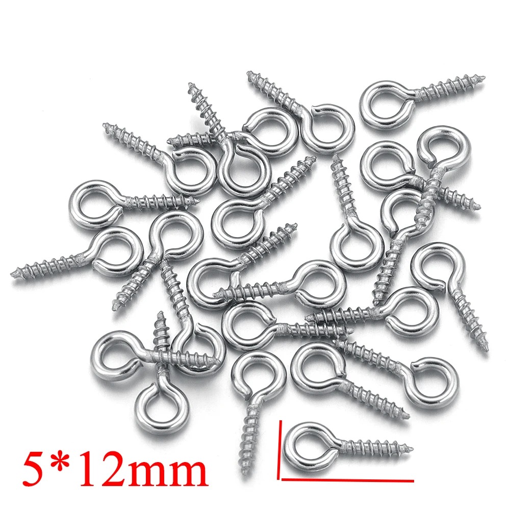 100 adet/grup Paslanmaz Çelik  - Jewelry Making Thread incelemesi ve fiyatı