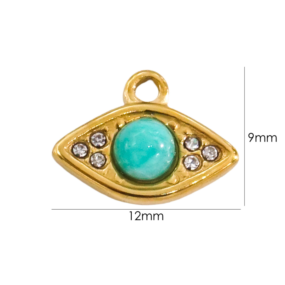 3 adet doğal taş boncuk göz st - Jewelry Making With Stones incelemesi ve fiyatı