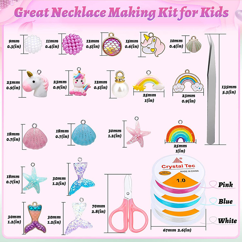 Gökkuşağı ABS Inci Boncuk Seti - Jewelry Making Online incelemesi ve fiyatı