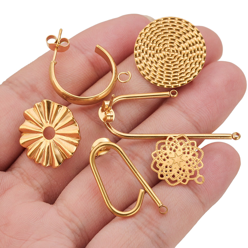 10 adet Paslanmaz Çelik Küpe 1 - Jewelry Making Soldering Kit incelemesi ve fiyatı
