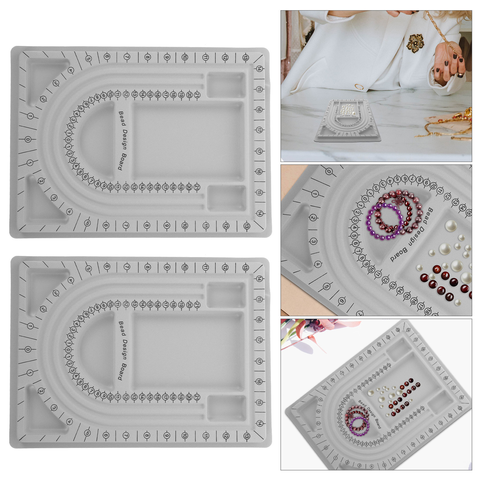 2 adet boncuk tasarım panosu t - Jewelry Making With Beads incelemesi ve fiyatı