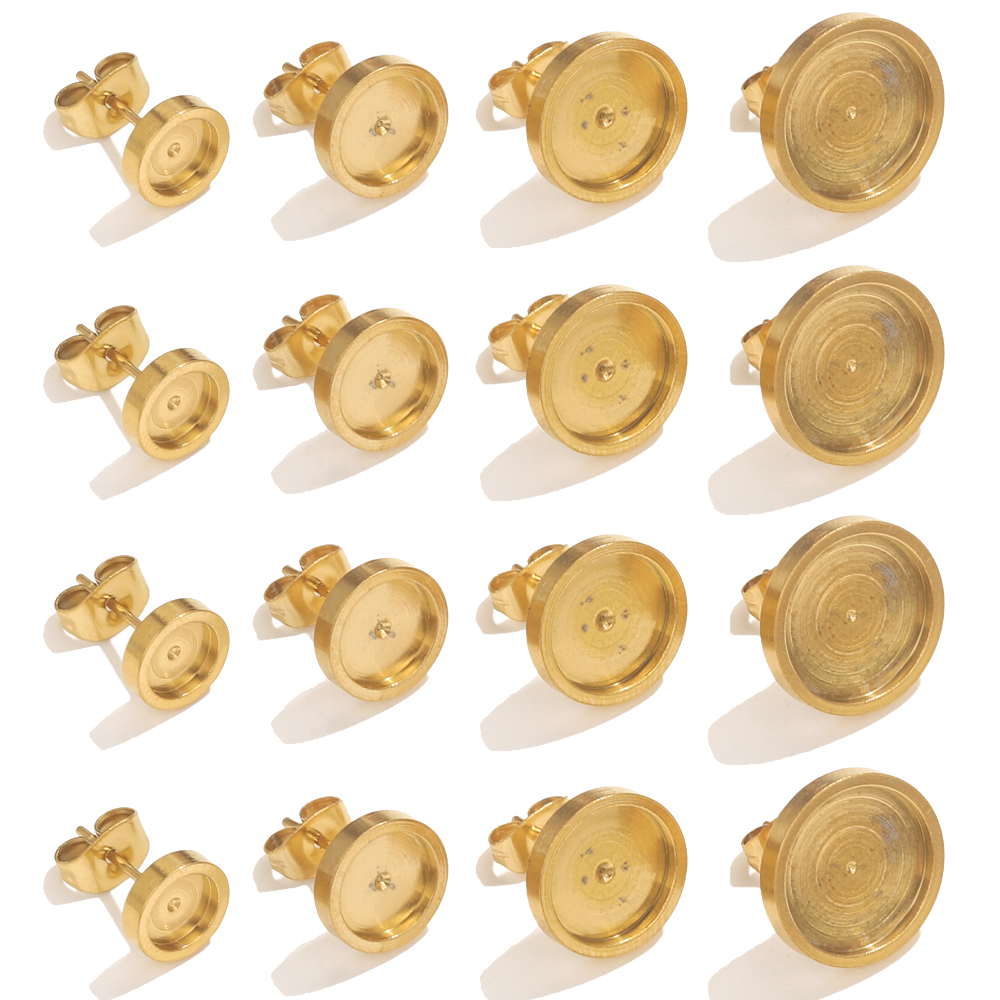10 adet Paslanmaz Çelik Altın  - Jewelry Making With Resin incelemesi ve fiyatı